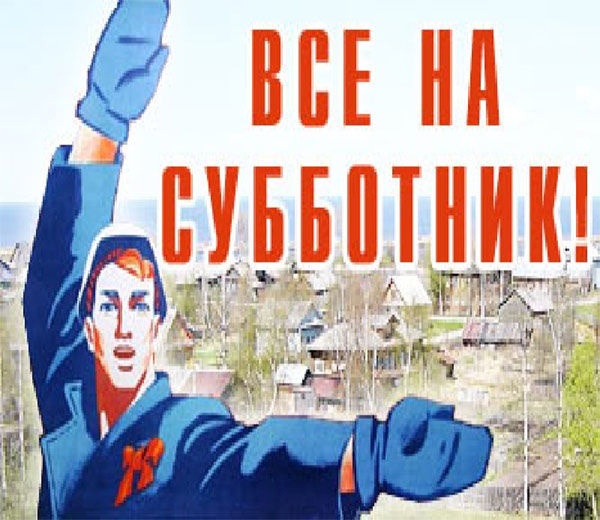 Провели субботник. Провели субботник.